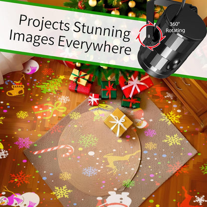 Jolly & Bright - Christmas Projector Lamp